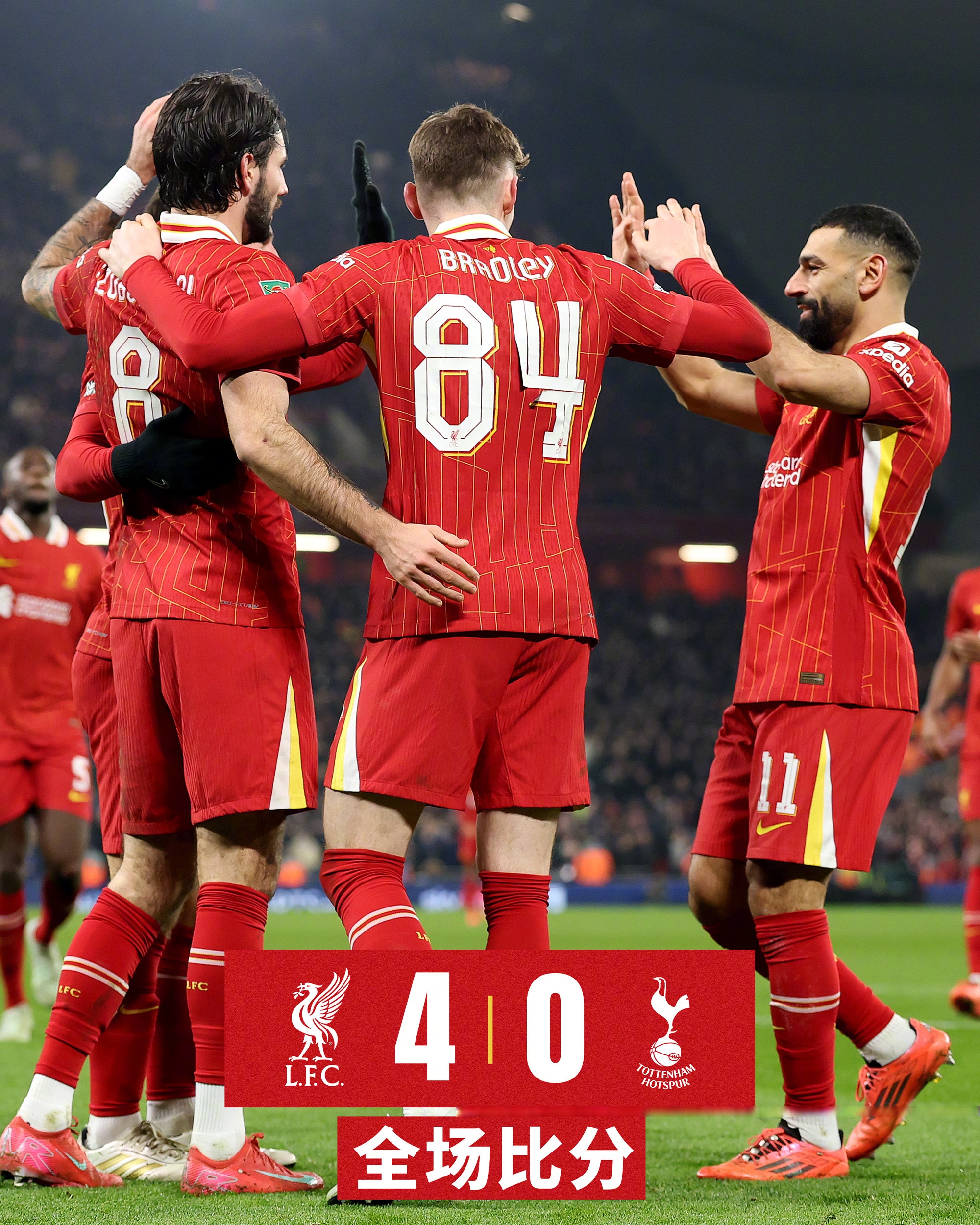 利物浦主场轻取狼队,英超争冠前景可期 利物浦主场轻取狼队,英超争冠前景可期