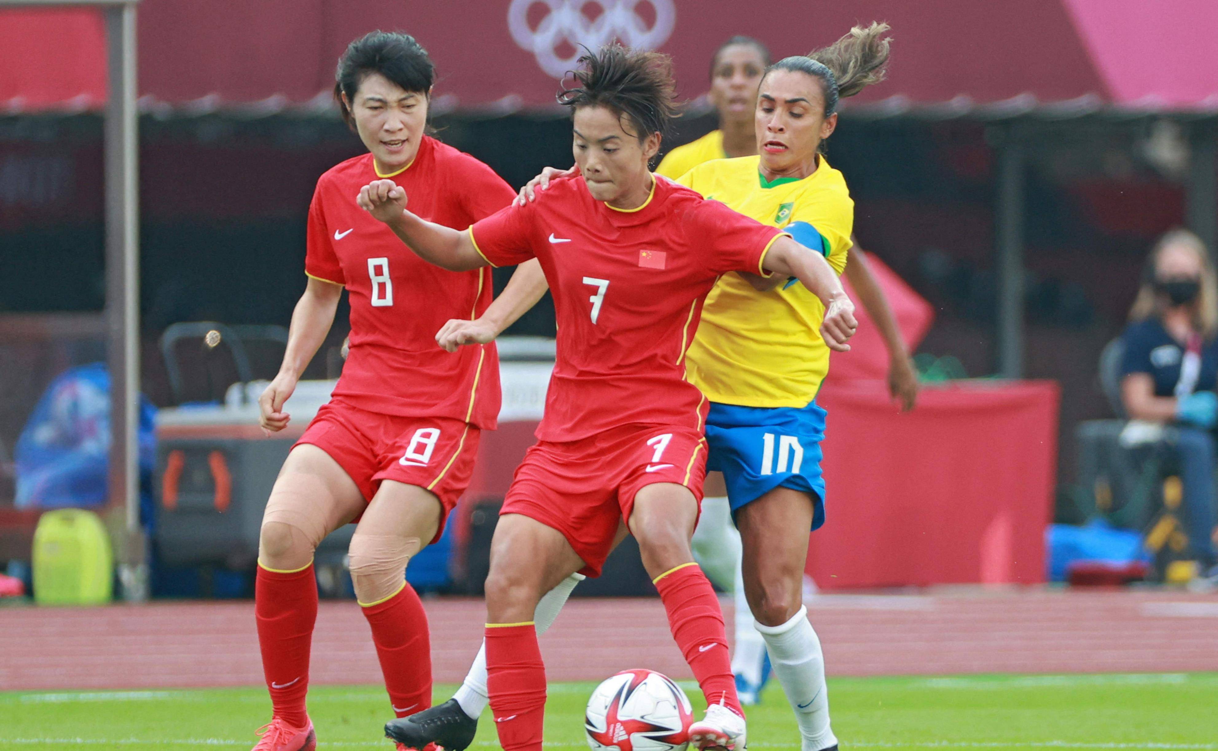 中国女足表现一路飘红在国际舞台 中国女足表现一路飘红在国际舞台